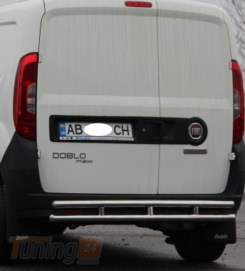 ST-Line Задній  захист бампера Дуга на FIAT DOBLO 2015 (B1-04M) - Зображення 2