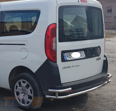 ST-Line Задняя защита бампера Дуга на FIAT DOBLO 2015+ (B1-17) - Картинка 6