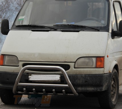 ST-Line Кенгурятник защита переднего бампера на FORD TRANSIT 1995-2000 (F1-03) - Картинка 3