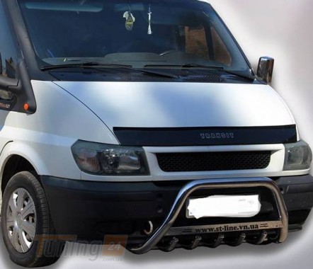 ST-Line Кенгурятник защита переднего бампера на FORD TRANSIT 2000-2006 (F1-09) - Картинка 2