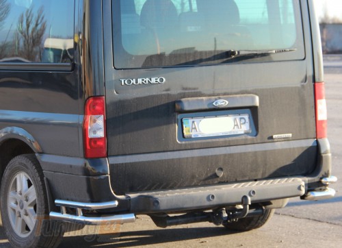 ST-Line Задняя защита бампера на FORD TRANSIT 2006-2014 (B1-48) - Картинка 1