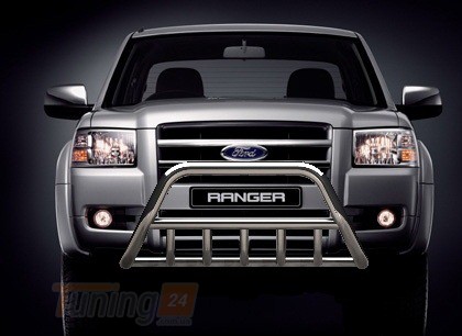 ST-Line Кенгурятник без надписи на FORD RANGER 2006-2012 (F1-02) - Картинка 2