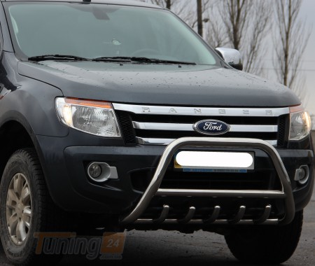 ST-Line Кенгурятник защита переднего бампера на FORD RANGER 2012-2015 (F1-03) - Картинка 2