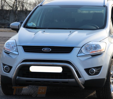 ST-Line Кенгурятник без защиты Защита переднего бампера на FORD KUGA 2008-2012 (F1-23) - Картинка 4