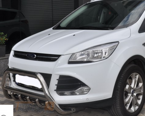 ST-Line Кенгурятник защита переднего бампера на FORD KUGA 2012-2016 (F1-03) - Картинка 2