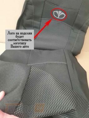 NIKA Чехлы на сиденья (автоткань) Nissan Terrano раздельн. 2014-17г(вставки со швами). - Картинка 2
