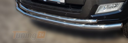 ST-Line Дуга двойная защита переднего бампера на FORD RANGER 2019+ (F3-10) - Картинка 1