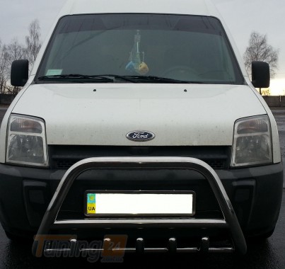 ST-Line Кенгурятник захист переднього бампера на FORD TRANSIT (TOURNEO) CONNECT 2002-2012 (F1-03) - Зображення 1