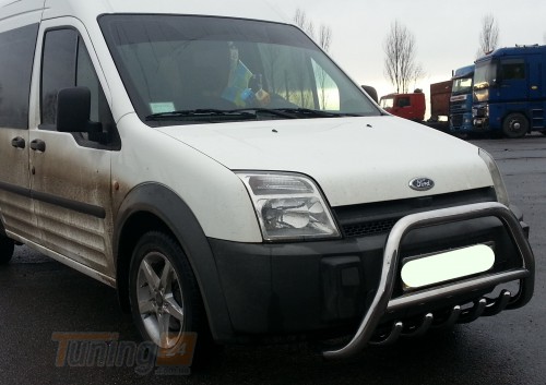 ST-Line Кенгурятник захист переднього бампера на FORD TRANSIT (TOURNEO) CONNECT 2002-2012 (F1-03) - Зображення 3