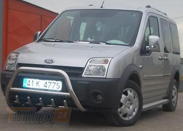 ST-Line Кенгурятник защита переднего бампера на FORD TRANSIT (TOURNEO) CONNECT 2002-2012 (F1-03) - Картинка 5