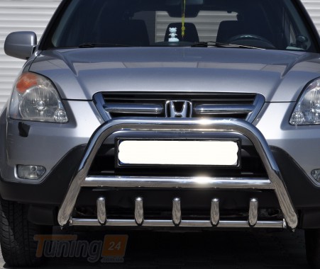 ST-Line Кенгурятник защита переднего бампера на HONDA CR-V 2001-2006 (F1-03) - Картинка 1