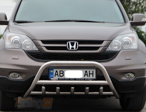 ST-Line Кенгурятник защита переднего бампера на HONDA CR-V 2006-2010 (F1-03M) - Картинка 1