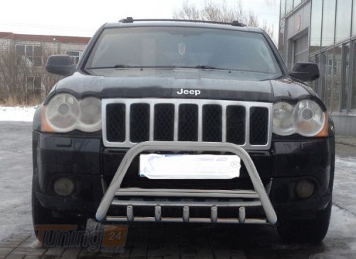 ST-Line Кенгурятник для JEEP GRAND CHEROKEE (WK) 2005-2010 (F1-03) - Картинка 1