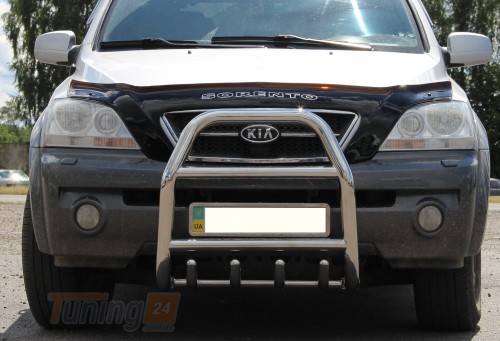 ST-Line Кенгурятник для KIA SORENTO 2002-2009 (F2-02) - Картинка 1