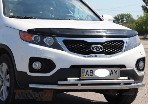 ST-Line Дуга переднего бампера ус на KIA SORENTO 2009-2012 (F3-20) - Картинка 3