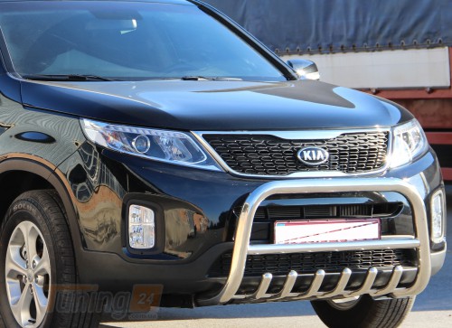 ST-Line Кенгурятник без надписи на KIA SORENTO 2012-2014 (F1-15) - Картинка 3