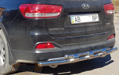 ST-Line Задняя защита бампера Дуга на KIA SORENTO 2015+ (B1-06) - Картинка 2