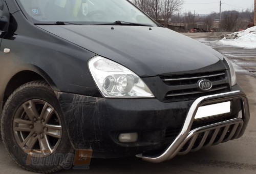 ST-Line Кенгурятник без надписи на KIA CARNIVAL 2006-2015 (F1-02) - Картинка 2