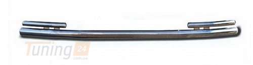 ST-Line Дуга одинарная защита переднего бампера ус на ВАЗ ЛАДА НИВА 2121 - 21214 1985+ (F3-28) - Картинка 1