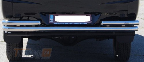 ST-Line Задняя защита бампера Дуга на LIFAN X60 2015+ (B1-32) - Картинка 1