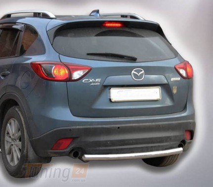 ST-Line Задняя защита бампера Дуга на MAZDA CX-5 2012+ (B1-02) - Картинка 2