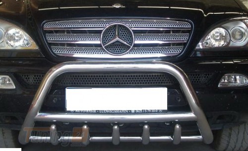 ST-Line Кенгурятник для MERCEDES-BENZ ML W163 1997-2005 (F1-03L) - Картинка 5