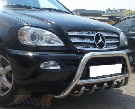 ST-Line Кенгурятник для MERCEDES-BENZ ML W163 1997-2005 (F1-03L) - Картинка 6