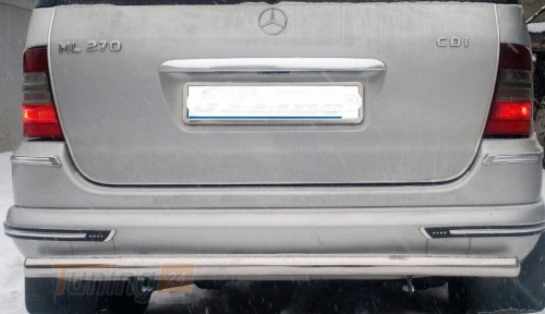 ST-Line Задняя защита бампера Дуга на MERCEDES-BENZ ML W163 1997-2005 (B1-02) - Картинка 2