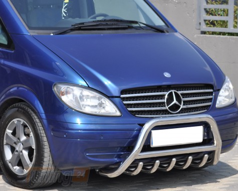 ST-Line Кенгурятник для MERCEDES-BENZ VITO (VIANO) W639 2003-2010 (F1-03) - Картинка 4