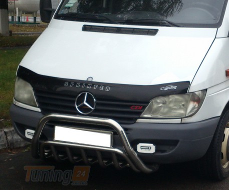 ST-Line Кенгурятник без надписи на MERCEDES-BENZ SPRINTER 1995-2000 (F1-02) - Картинка 3