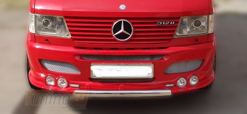 ST-Line Дуга одинарная защита переднего бампера ус на MERCEDES-BENZ SPRINTER 2000-2006 (F3-05M) - Картинка 3