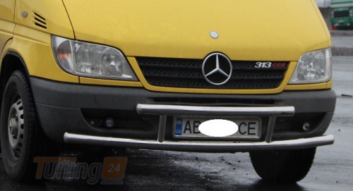 ST-Line Дуга переднего бампера ус на MERCEDES-BENZ SPRINTER 2000-2006 (F3-35) - Картинка 3