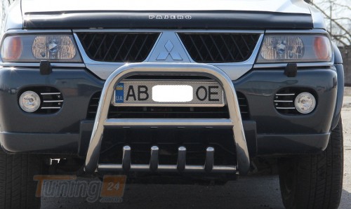 ST-Line Кенгурятник для MITSUBISHI PAJERO SPORT 1996-2008 (F2-01) - Картинка 1