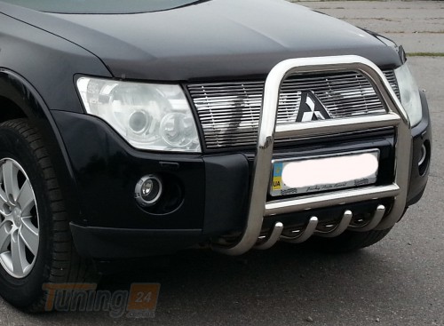 ST-Line Кенгурятник для MITSUBISHI PAJERO Wagon 4 2006-2014 (F2-02) - Картинка 2