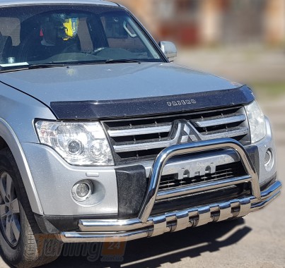 ST-Line Дуга переднего бампера ус на MITSUBISHI PAJERO Wagon 4 2006-2014 (F3-13) - Картинка 2