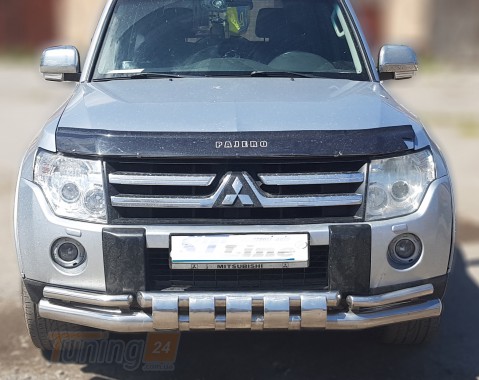 ST-Line Дуга переднего бампера ус на MITSUBISHI PAJERO Wagon 4 2006-2014 (F3-47) - Картинка 1