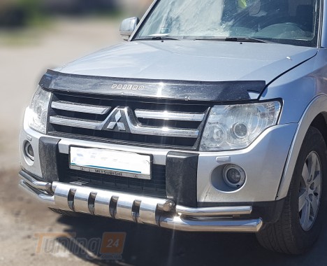 ST-Line Дуга переднего бампера ус на MITSUBISHI PAJERO Wagon 4 2006-2014 (F3-47) - Картинка 2