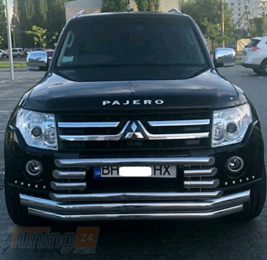 ST-Line Дуга переднего бампера ус на MITSUBISHI PAJERO Wagon 4 2006-2014 (F3-52) - Картинка 1