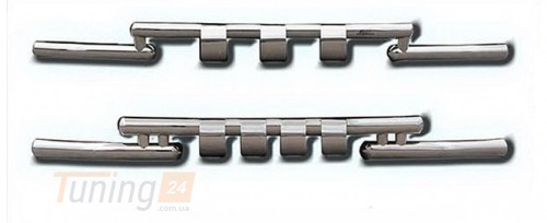 ST-Line Дуга переднего бампера ус на NISSAN PATHFINDER R51 2005-2010 (F3-08) - Картинка 1