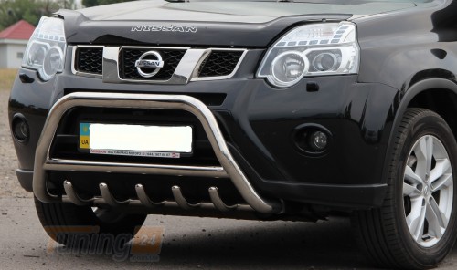 ST-Line Кенгурятник для NISSAN X-TRAIL T31 2007-2014 (F1-03) - Картинка 2