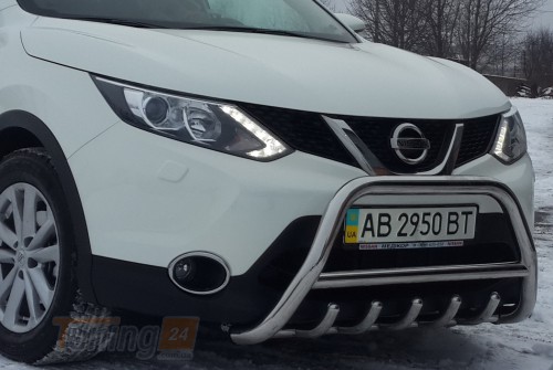 ST-Line Кенгурятник для NISSAN QASHQAI 2 J11 2014+ (F1-03) - Картинка 2