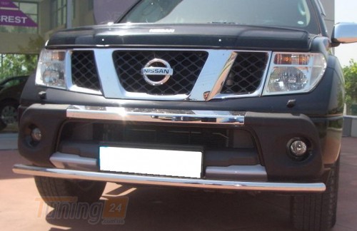 ST-Line Дуга одинарний захист переднього бампера на NISSAN NAVARA D40 2010-2014 (F3-05) - Зображення 2