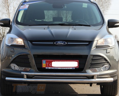 ST-Line Дуга переднего бампера ус на FORD ESCAPE 2012+ (F3-20) - Картинка 1