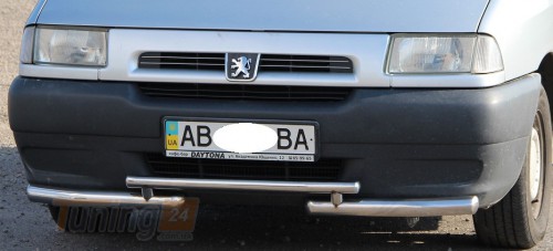 ST-Line Дуга переднього бампера вус на PEUGEOT EXPERT 1995-2007 (F3-07) - Зображення 3