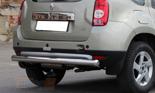 ST-Line Задняя защита бампера Дуга на RENAULT DUSTER 2010-2018 (B1-02) - Картинка 2