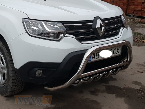 ST-Line Кенгурятник для RENAULT DUSTER 2018+ (F1-03M) - Картинка 3