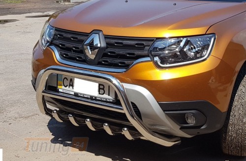 ST-Line Кенгурятник для RENAULT DUSTER 2018+ (F1-03M) - Картинка 6