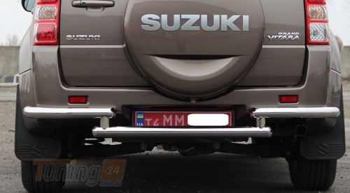 ST-Line Задняя защита бампера Дуга на SUZUKI GRAND VITARA 2 2012-2014 (B1-16) - Картинка 1