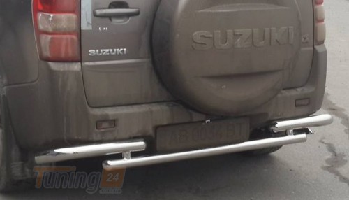 ST-Line Задняя защита бампера Дуга на SUZUKI GRAND VITARA 2 2012-2014 (B1-16) - Картинка 5