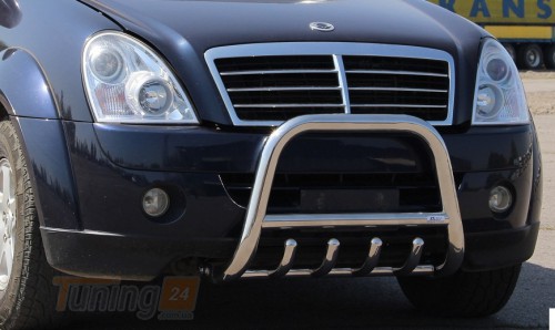 ST-Line Кенгурятник для SSANG YONG REXTON 2006-2012 (F2-01) - Картинка 3